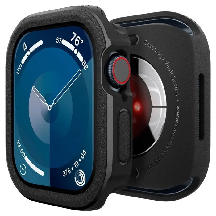 Калъф Caseology Vault Apple Watch 10 (46 мм) - черен