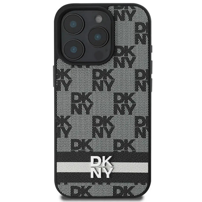 Калъф DKNY Checkered Pattern & Printed Stripes за iPhone 16