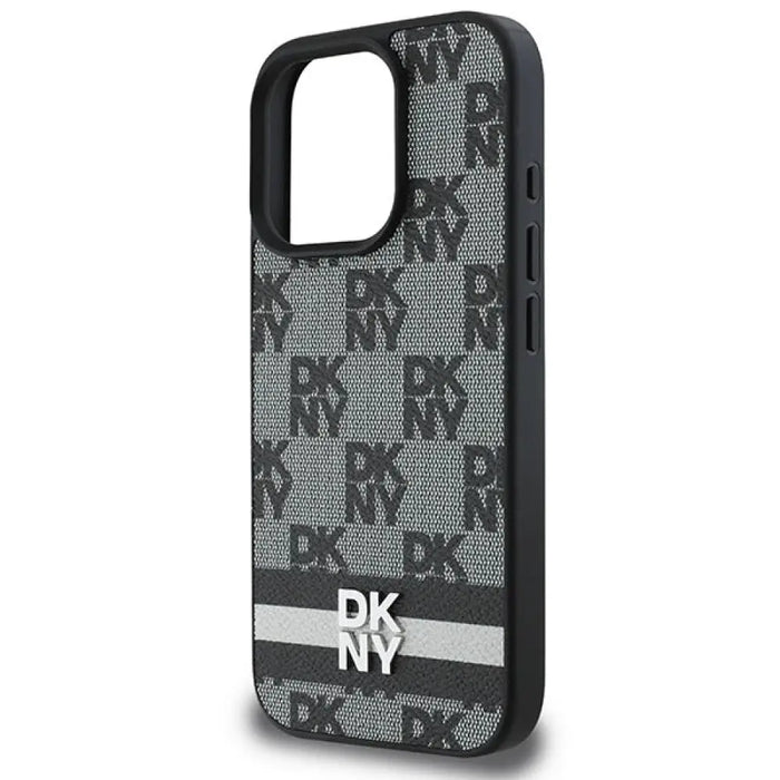 Калъф DKNY Checkered Pattern & Printed Stripes за iPhone 16