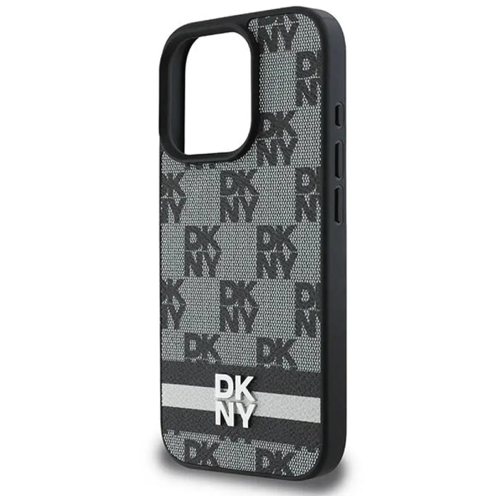 Калъф DKNY Checkered Pattern & Printed Stripes за iPhone 16
