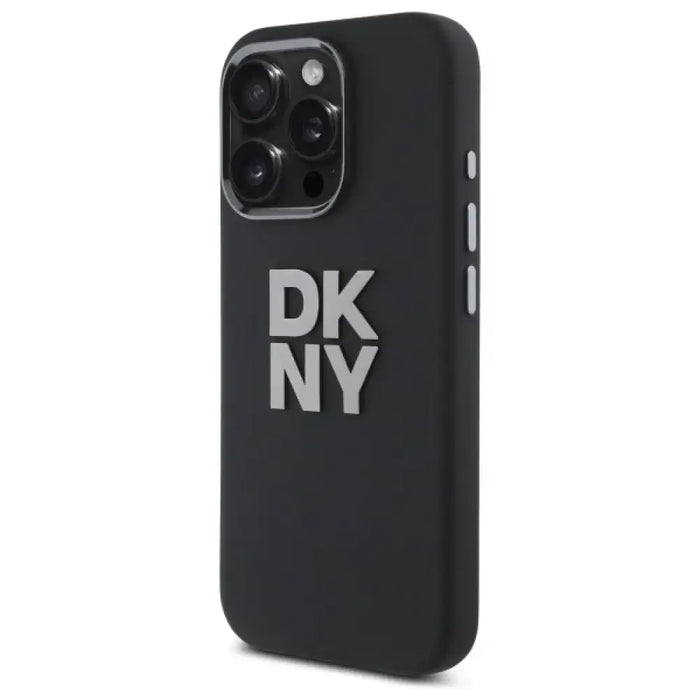 Калъф DKNY Liquid Silicone Metal Logo iPhone 16 Pro Max