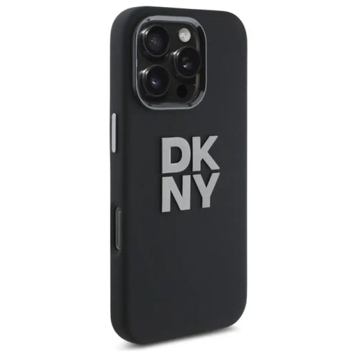 Калъф DKNY Liquid Silicone Metal Logo iPhone 16 Pro Max