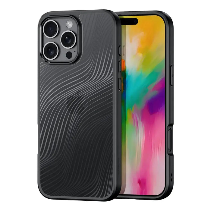 Калъф Dux Ducis Aimo iPhone 16 Pro - черен
