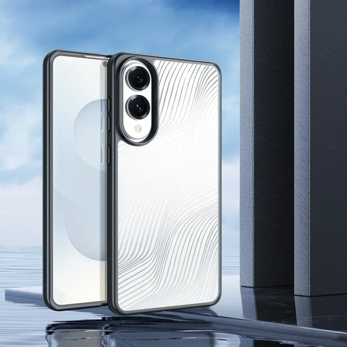 Калъф Dux Ducis Aimo за Samsung Galaxy S25 Edge - черен