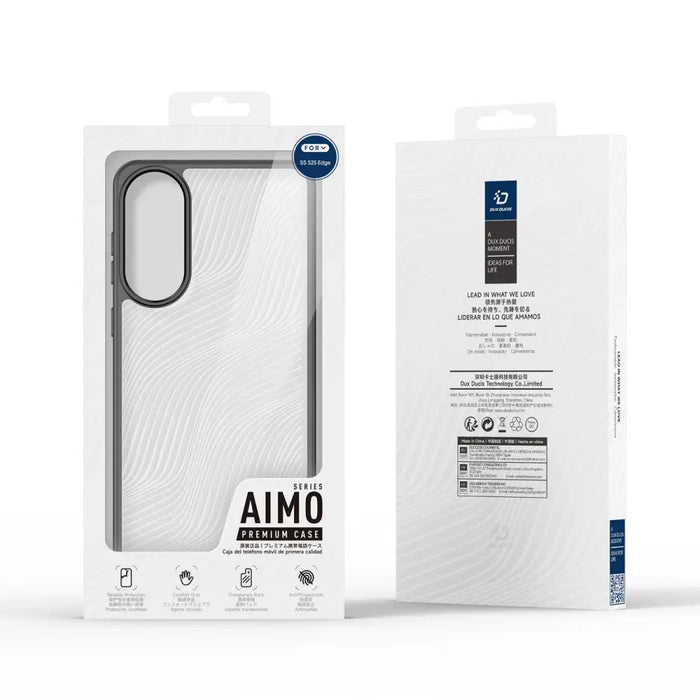 Калъф Dux Ducis Aimo за Samsung Galaxy S25 Edge - черен
