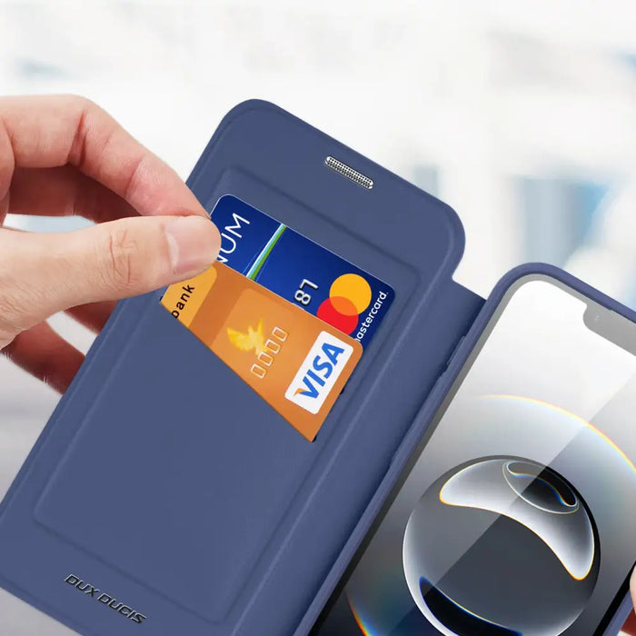 Калъф Dux Ducis Skin X Pro с MagSafe за iPhone 16e - син