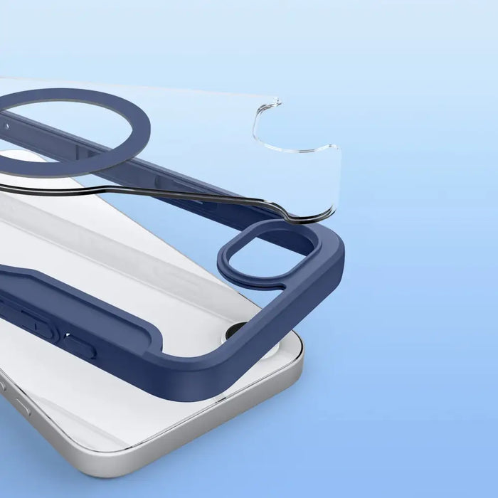 Калъф Dux Ducis Skin X Pro с MagSafe за iPhone 16e - син