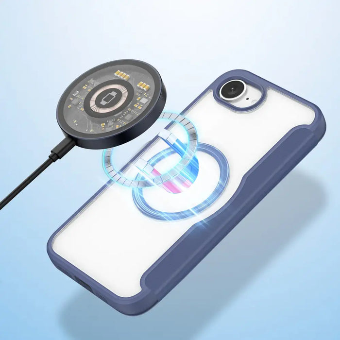 Калъф Dux Ducis Skin X Pro с MagSafe за iPhone 16e - син