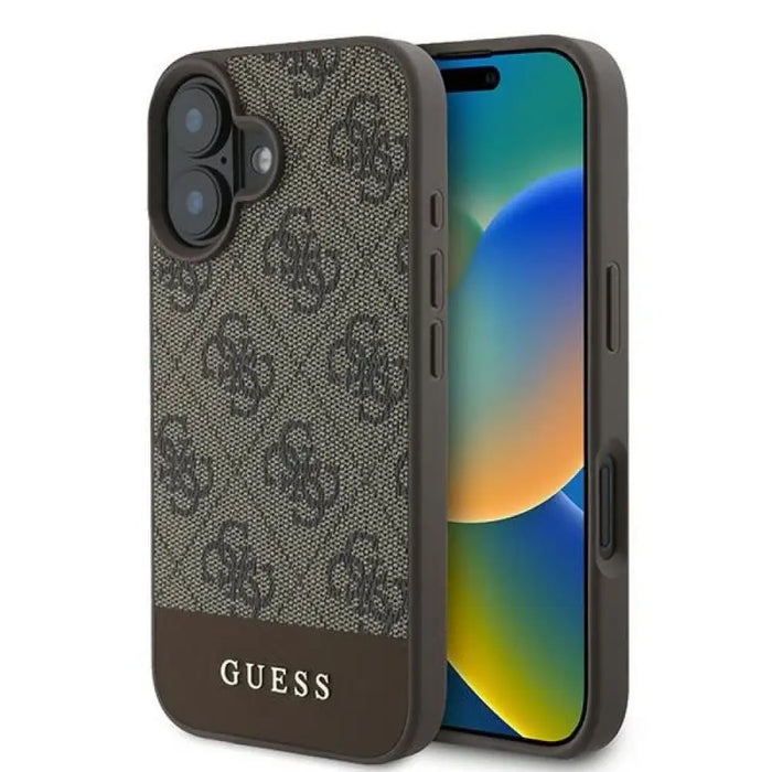 Калъф Guess 4G Bottom Stripe Case за iPhone 16 Plus 6.7’’