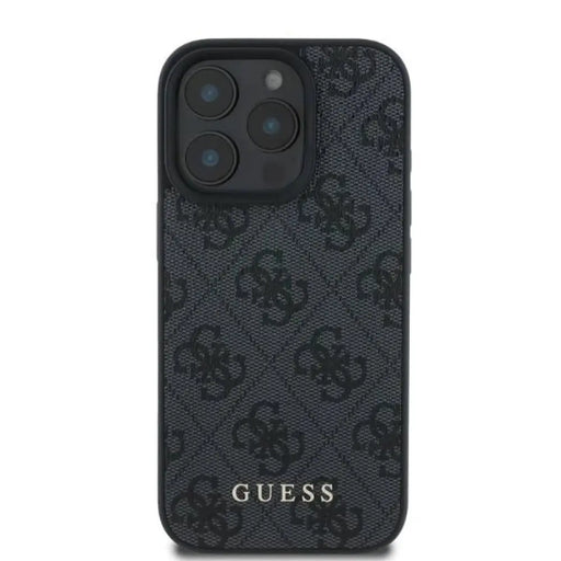 Калъф Guess 4G Classic iPhone 16 Pro - черен