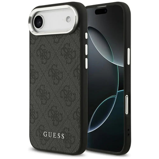 Калъф Guess 4G Classic Logo MagSafe за iPhone 17 Air - черен