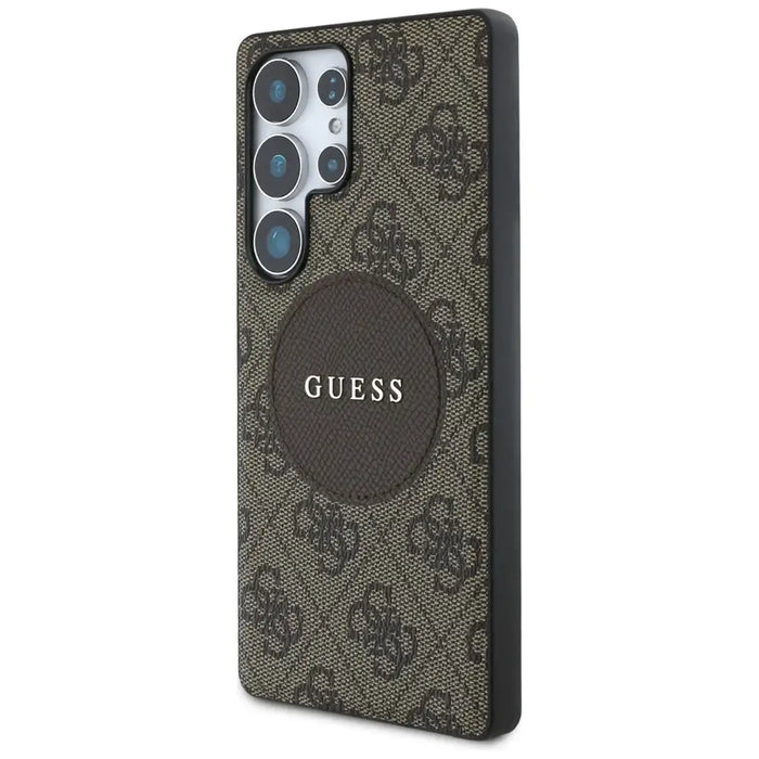 Калъф Guess 4G Round Patch Classic Logo MagSafe за Samsung
