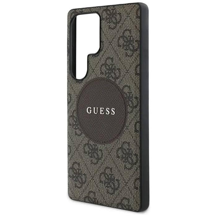 Калъф Guess 4G Round Patch Classic Logo MagSafe за Samsung