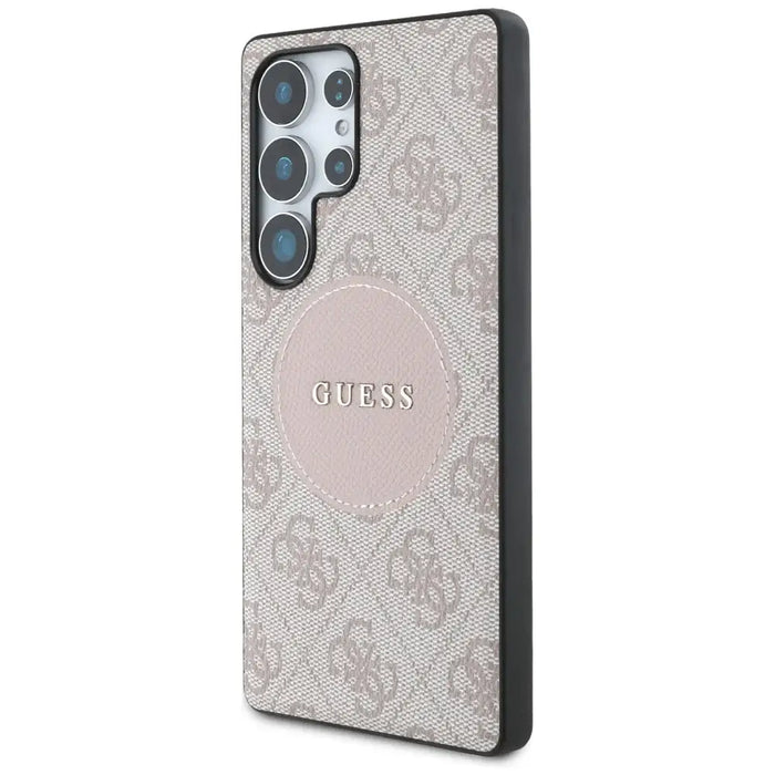 Калъф Guess 4G Round Patch Classic Logo MagSafe за Samsung