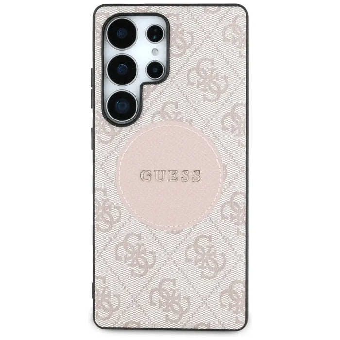 Калъф Guess 4G Round Patch Classic Logo MagSafe за Samsung