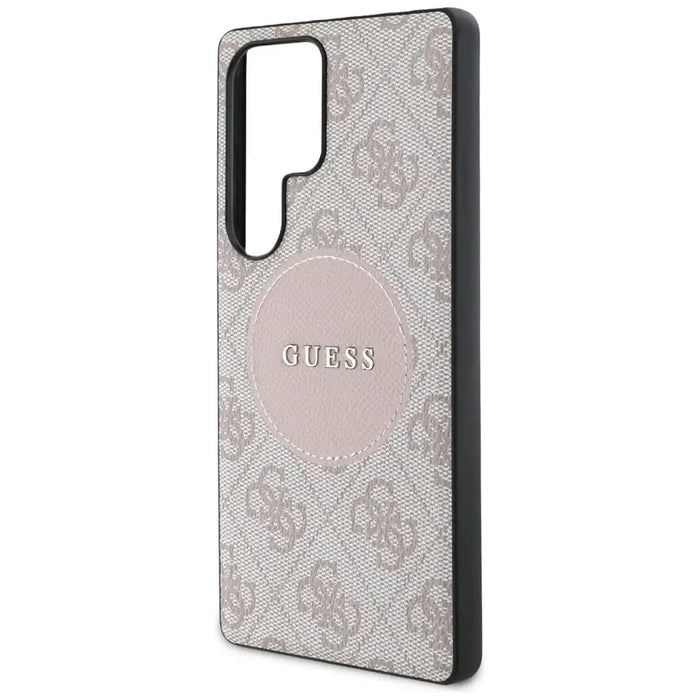 Калъф Guess 4G Round Patch Classic Logo MagSafe за Samsung