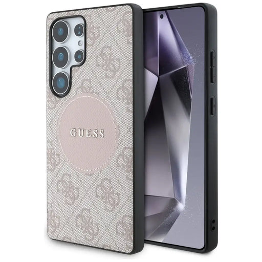 Калъф Guess 4G Round Patch Classic Logo MagSafe за Samsung