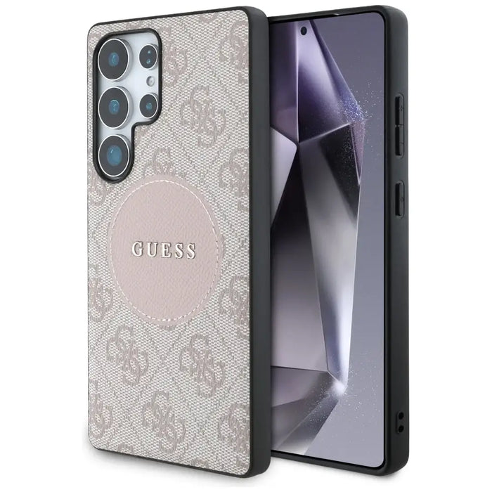 Калъф Guess 4G Round Patch Classic Logo MagSafe за Samsung