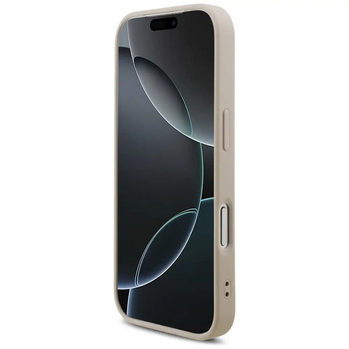 Калъф Guess 4G с голямо лого за iPhone 17 Pro - розов