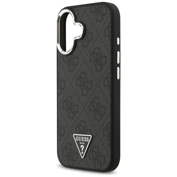 Калъф Guess 4G Triangle Logo MagSafe за iPhone 17 - черен