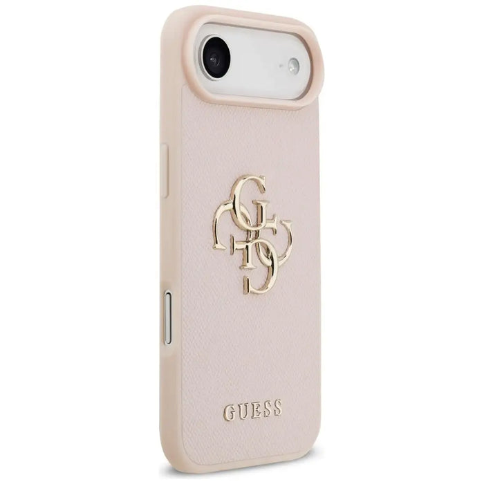 Калъф Guess Grained Big 4G & Classic Logo iPhone Air - розов