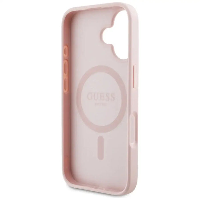 Калъф Guess Grained Printed Flower Pattern MagSafe iPhone