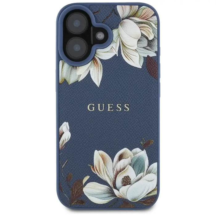 Калъф Guess Grained Printed Flower Pattern MagSafe