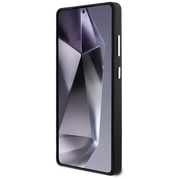 Калъф Guess Grained Triangle Logo MagSafe за Samsung Galaxy