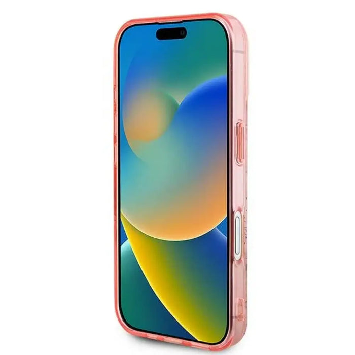 Калъф Guess IML Flower & Tonal Circle MagSafe iPhone 16