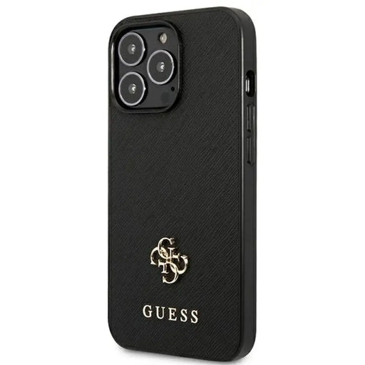 Калъф Guess Saffiano 4G Small Metal Logo за iPhone 13 Pro