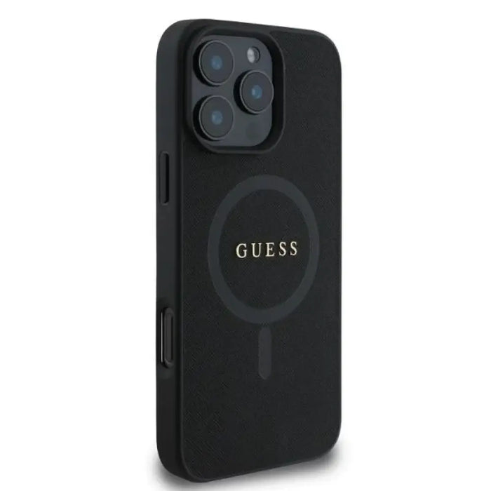 Калъф Guess Saffiano Classic Logo MagSafe за iPhone 16 Pro