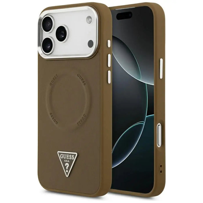 Калъф Guess Triangle Logo MagSafe за iPhone 17 Pro Max