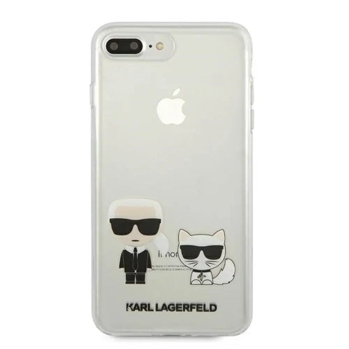 Калъф Karl Lagerfeld Karl & Choupette за iPhone 7 / 8 Plus