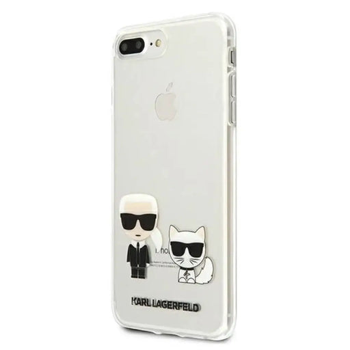 Калъф Karl Lagerfeld Karl & Choupette за iPhone 7 / 8 Plus