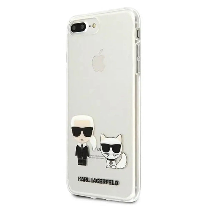 Калъф Karl Lagerfeld Karl & Choupette за iPhone 7 / 8 Plus