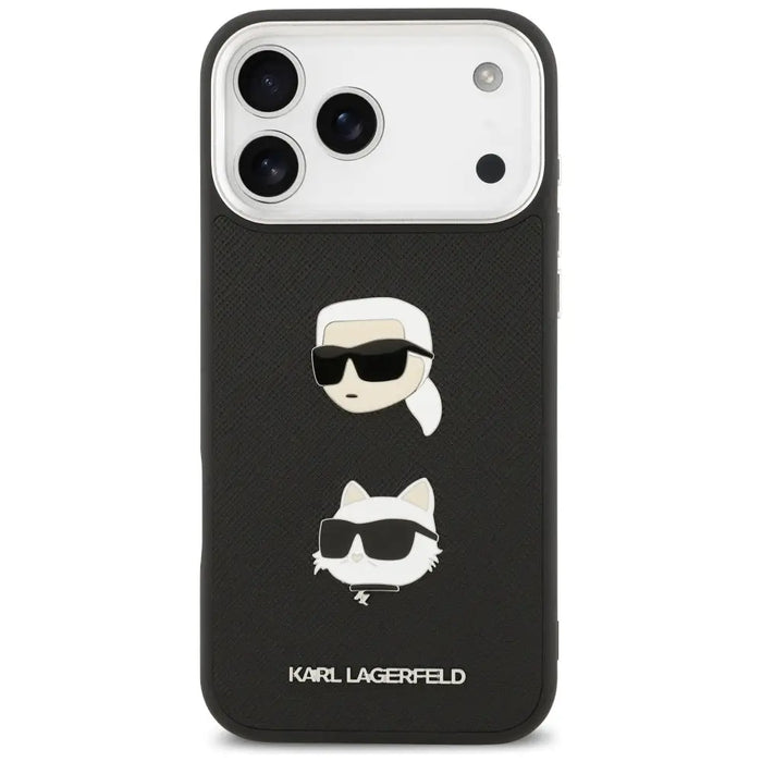 Калъф Karl Lagerfeld FW Grained Karl & Choupette Heads Pins