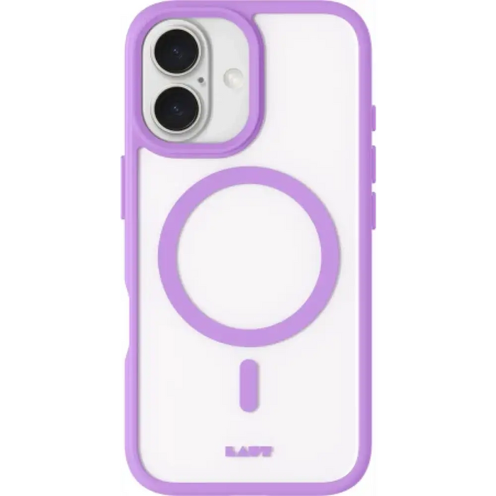 Калъф Laut Huex Protect MagSafe за iPhone 16 - лилав