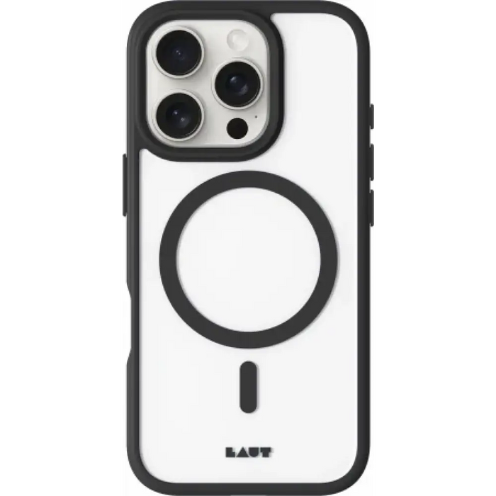 Калъф Laut Huex Protect MagSafe за iPhone 16 Pro Max - черен