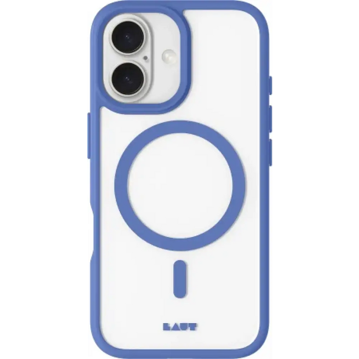 Калъф Laut Huex Protect MagSafe за iPhone 16 - син