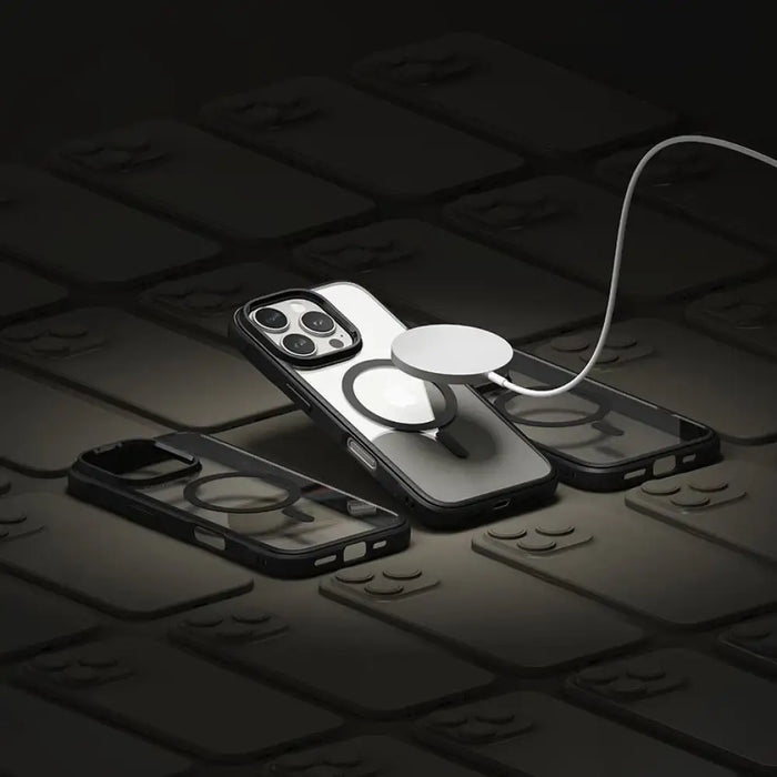 Калъф Ringke Fusion Bold MagSafe за iPhone 16 Pro - черен