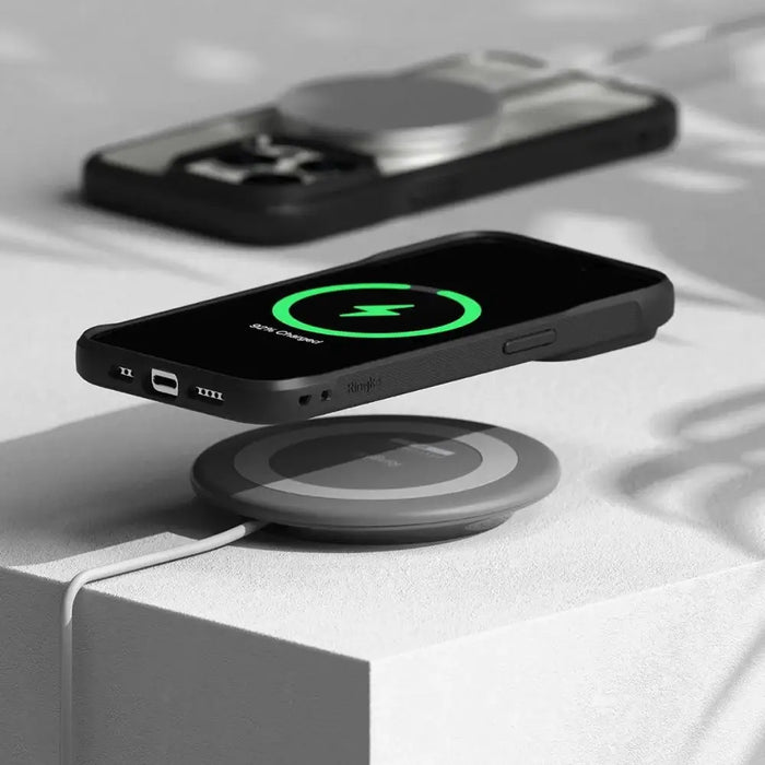 Калъф Ringke Fusion Bold за iPhone 15 Pro Max - черен мат