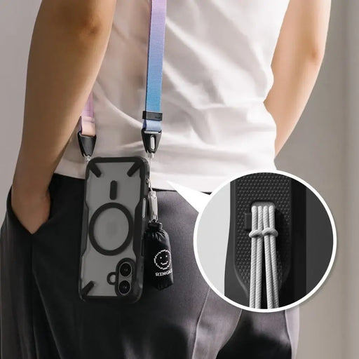 Калъф Ringke Fusion X MagSafe за Iphone 16 - черен