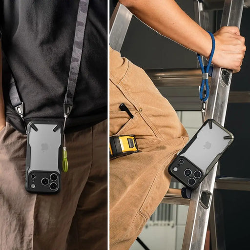 Калъф Ringke Fusion X за iPhone 17 Pro Max - черен