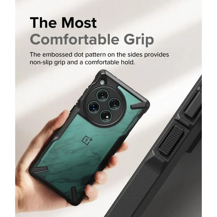 Калъф Ringke Fusion X за Oneplus 12 - черен