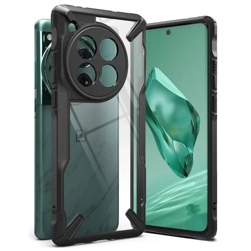 Калъф Ringke Fusion X за Oneplus 12 - черен