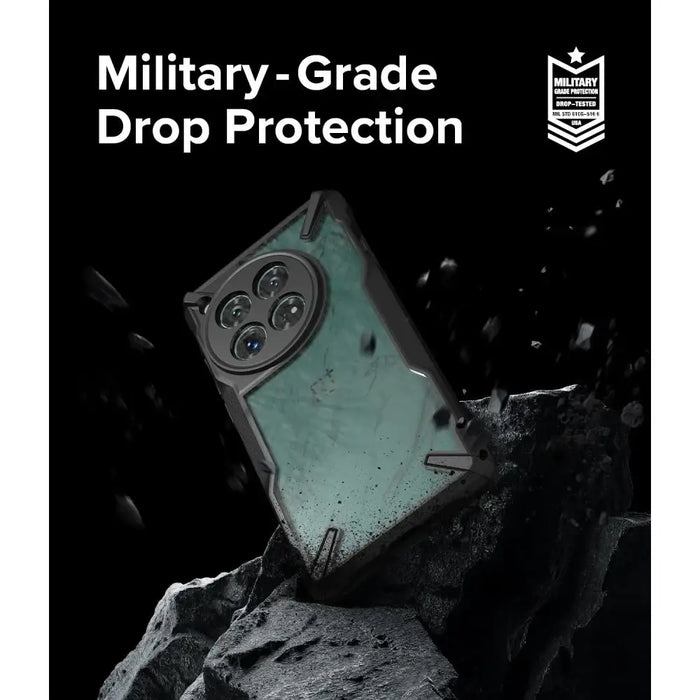 Калъф Ringke Fusion X за Oneplus 12 - черен