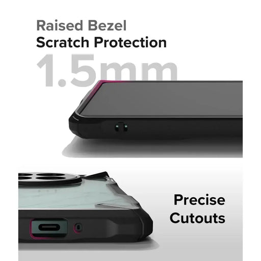 Калъф Ringke Fusion X за Oneplus 12 - черен