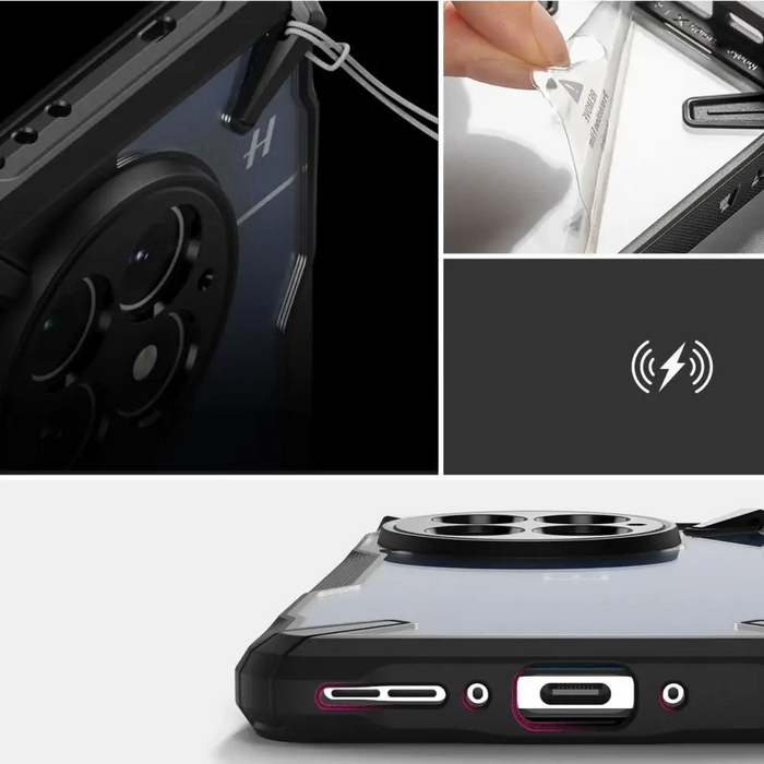 Калъф Ringke Fusion X за Oneplus 13 черен