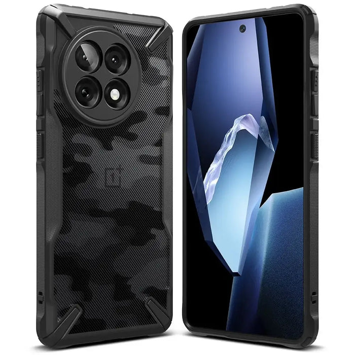 Калъф Ringke Fusion X за OnePlus 13R черен Camo
