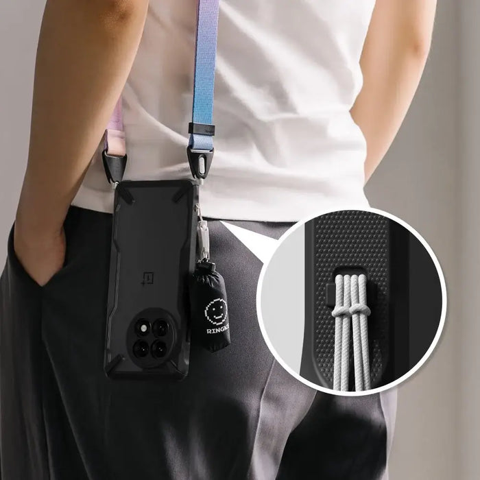 Калъф Ringke Fusion X за OnePlus 13R - Clear Black